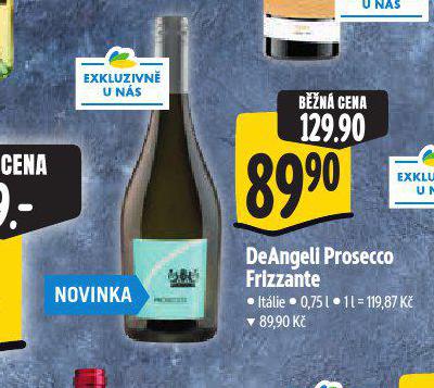 DEANGELI PROSECCO FRIZZANTE