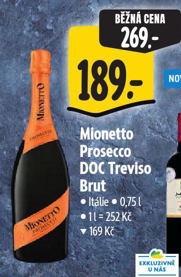 MIONETTO PROSECCO DOC TREVISO BRUT