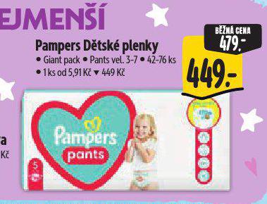 PAMPERS DTSK PLENKY