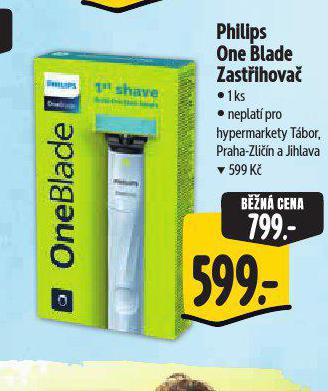 PHILIPS ONE BLADE ZASTIHOVA