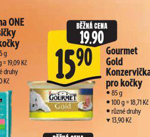 GOURMET GOLD KONZERVY PRO KOKY