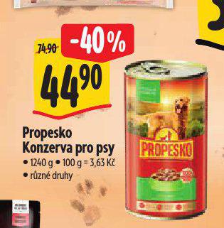 PROPESKO KONZERVA PRO PSY