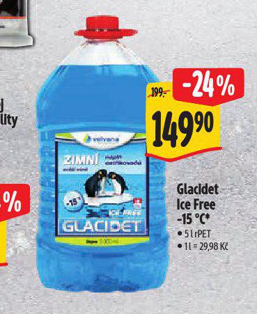 GLACIDET ICE FREE