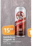 PIVO GAMBRINUS ORIGINL