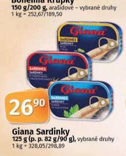 GIANA SARDINKY