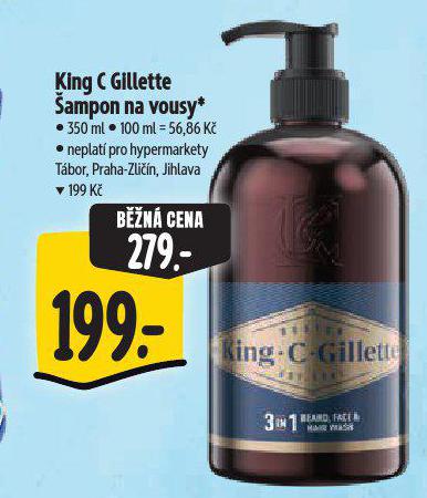 KING C GILLETTE AMPON NA VOUSY