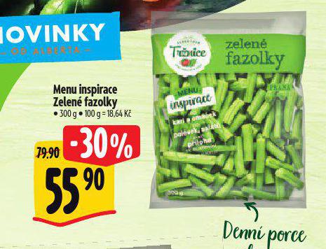 MENU INSPIRACE ZELEN FAZOLKY