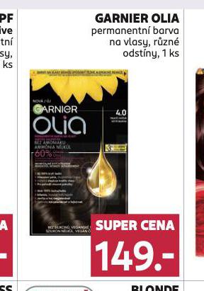 GARNIER OLIA PERMANENTN BARVA NA VLASY