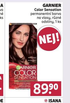 GARNIER COLOR SENSATION PERMANENTN BARVA NA VLASY