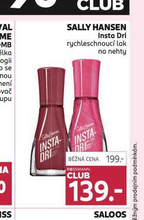 SALLY HANSEN RYCHLESCHNOUC LAK NA NEHTY