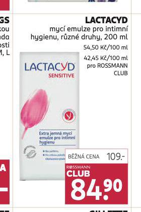 LACTACYD MYC EMULZE PRO INTIMN HYGIENU