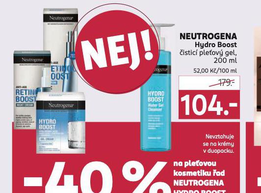 NEUTROGENA HYDRO BOOST ISTC PLETOV GEL