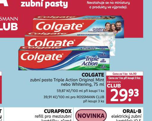 COLGATE ZUBN PASTA