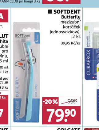 SOFDENT BUTTERFLY MEZIZUBN KARTEK