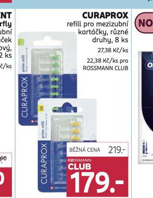CURAPROX REFIL PRO MEZIZUBN KARTKY