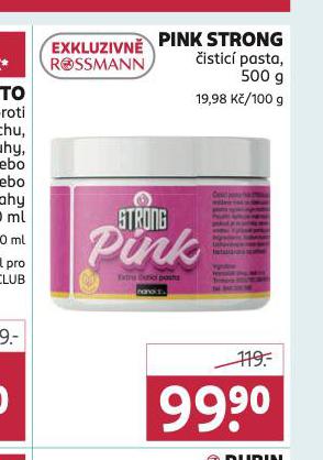 PINK STRONG ISTC PASTA