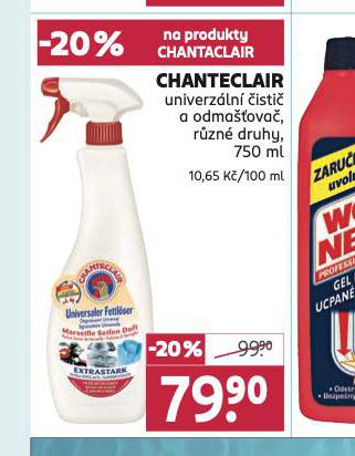 CHANTECLAIR UNIVERZLN ISTI A ODMAOVA