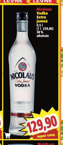 NICOLAUS VODKA EXTRA JEMN