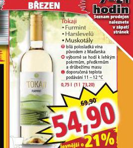 TOKAJI HARSLEVEL