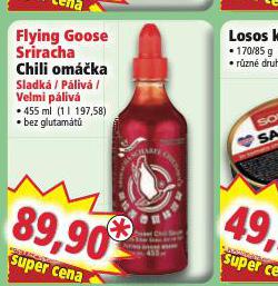 FLYNING GOOSE SRIRACHA CHILI OMKA