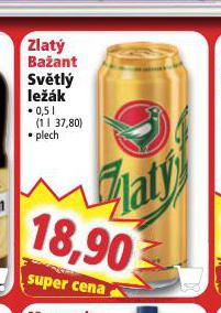 PIVO ZLAT BAANT