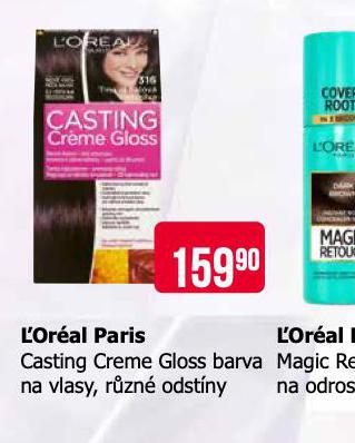 LOREAL PARIS CASTING CRME GLOSS PERMANENTN BARVA NA VLASY
