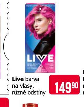 LIVE BARVA NA VLASY