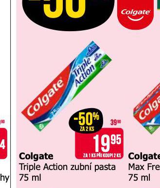 COLGATE TRIPLE ACTION ZUBN PASTA