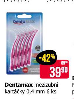 DENTAMAX MEZIZUBN KARTKY