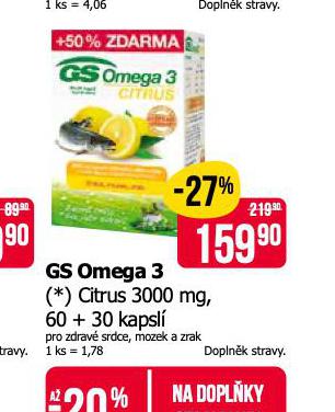 GS OMEGA CITRUS 