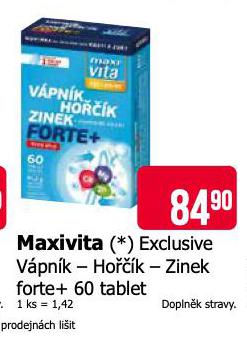 MAXIVITA EXCLUSIVE VPNK-HOK-ZINEK