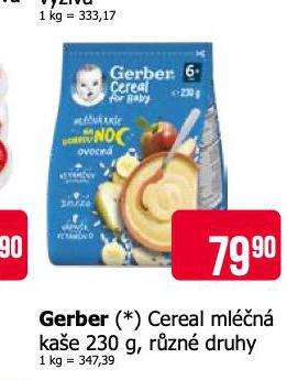 GERBER CEREAL MLN KAE