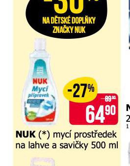 NUK MYC PROSTEDEK NA LAHVE A SAVIKY