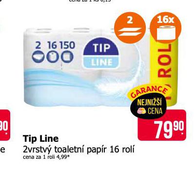 TIP LINE TOALETN PAPR