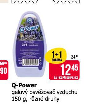 Q POWER GELOV OSV̎OVA VZDUCHU