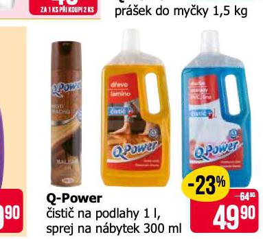 Q POWER ISTI NA PODLAHY