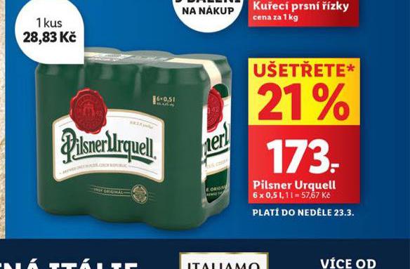 PIVO PILSNER URQUELL