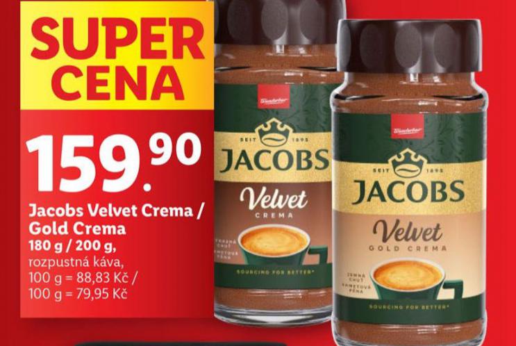 JACOBS VELVET CREMA / GOLD CREMA