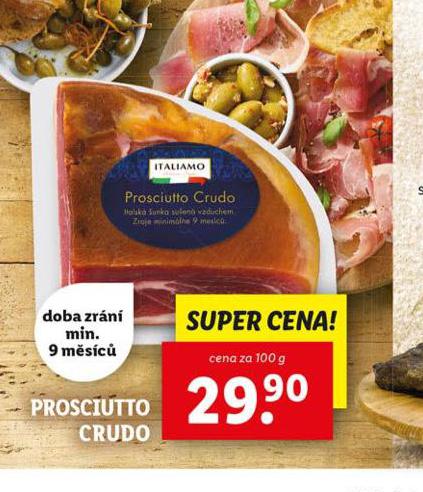 PROSCIUTTO CRUDO