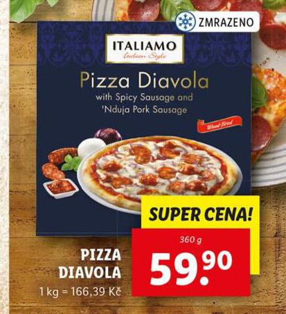 PIZZA DIAVOLA