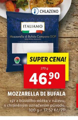 MOZZARELLA DI BUFALA