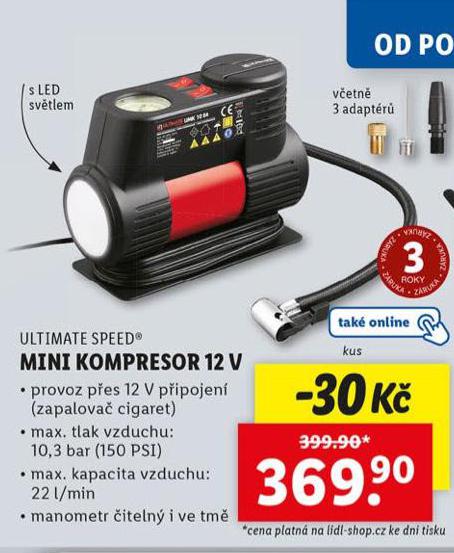 MINI KOMPRESOR 12 V