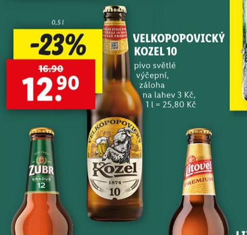 PIVO VELKOPOPOVICK KOZEL 10