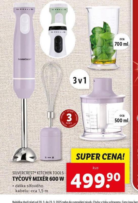 TYOV MIXER 600 W
