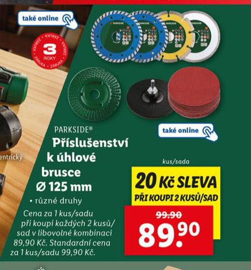 PSLUENSTV K HLOV BRUSCE 125 MM