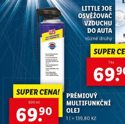 W5 PRMIOV MULTIFUNKN OLEJ