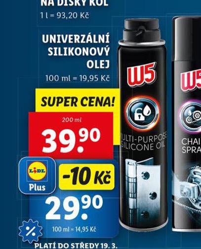 W5 UNIVERZLN SILIKONOV OLEJ