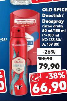 OLD SPICE DEODORANT