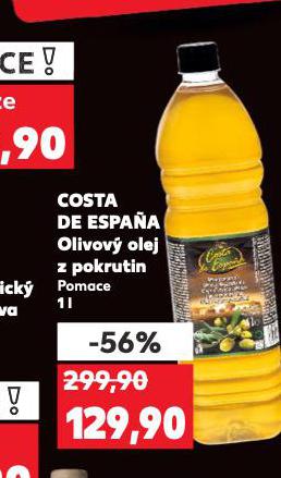 COSTA DE ESPAA OLIVOV OLEJ Z POKRUTIN