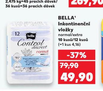 BELLA INKONTINENN VLOKY